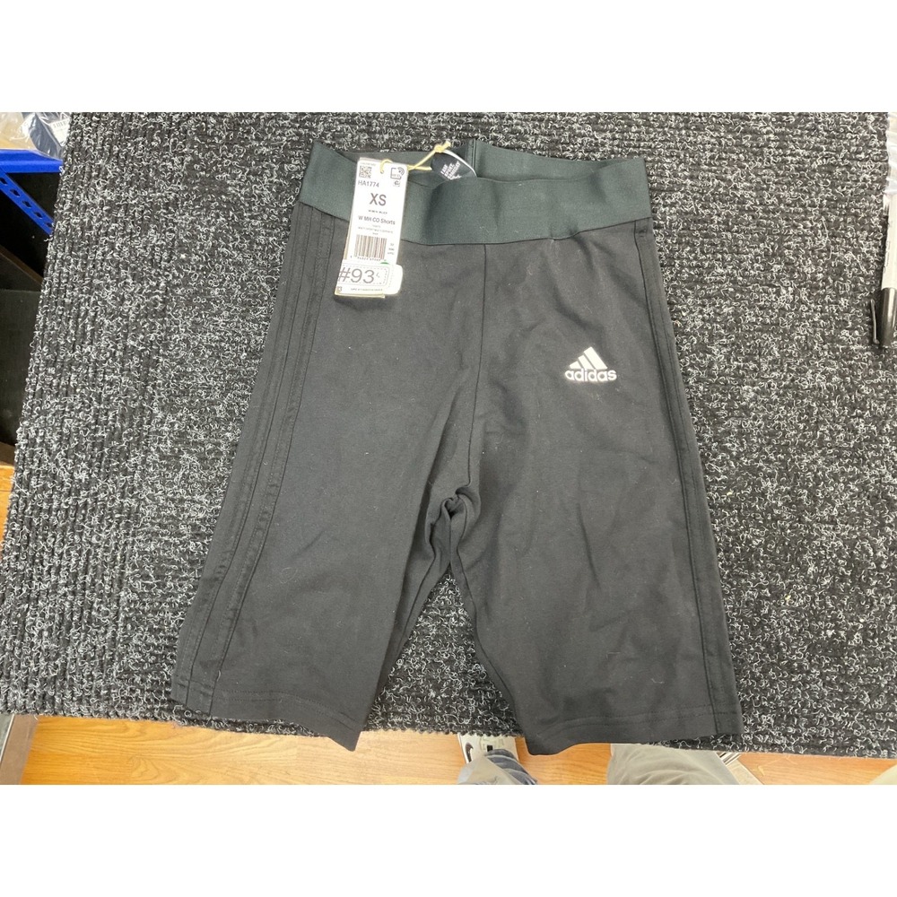 Adidas Women's Athletic Shorts Black Size XS New With Tags